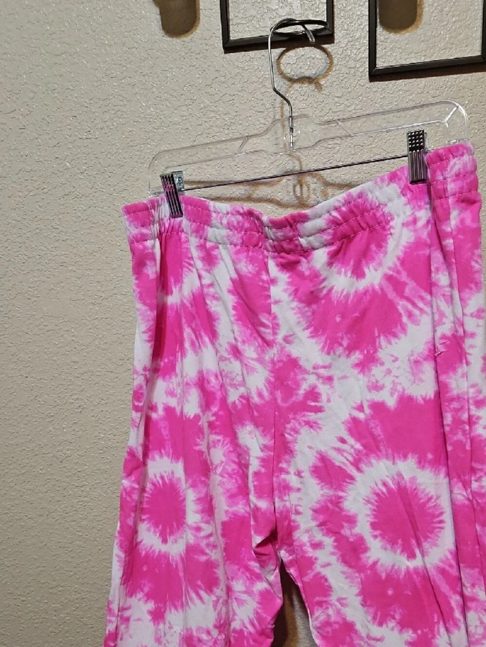 Pink Tie-Dye Hoodie and Jogger Set